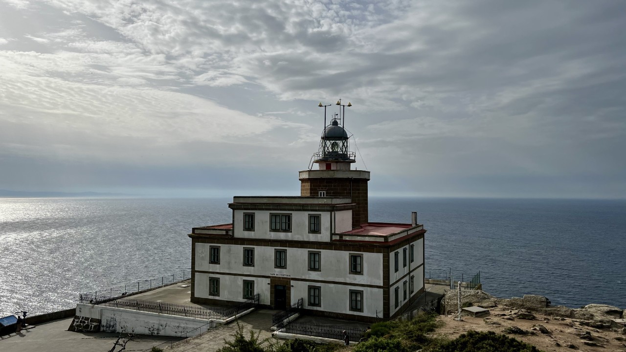 Der Leuchtturm auf Capo de Finistère.